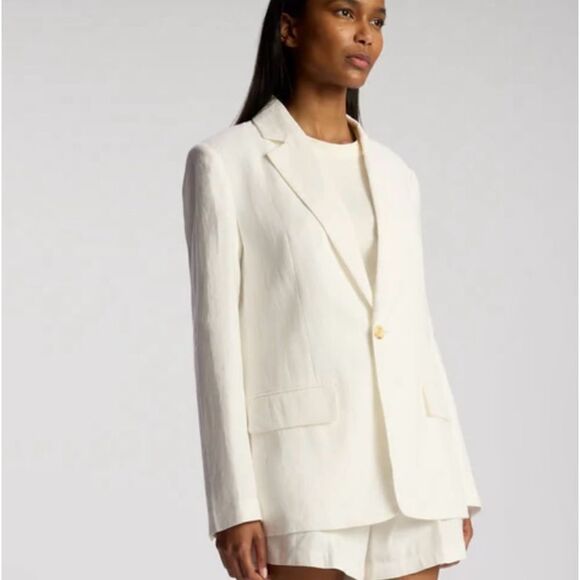 A.L.C. Arlo II Relaxed Linen Jacket size 8 $ 495.00 - Picture 5 of 7